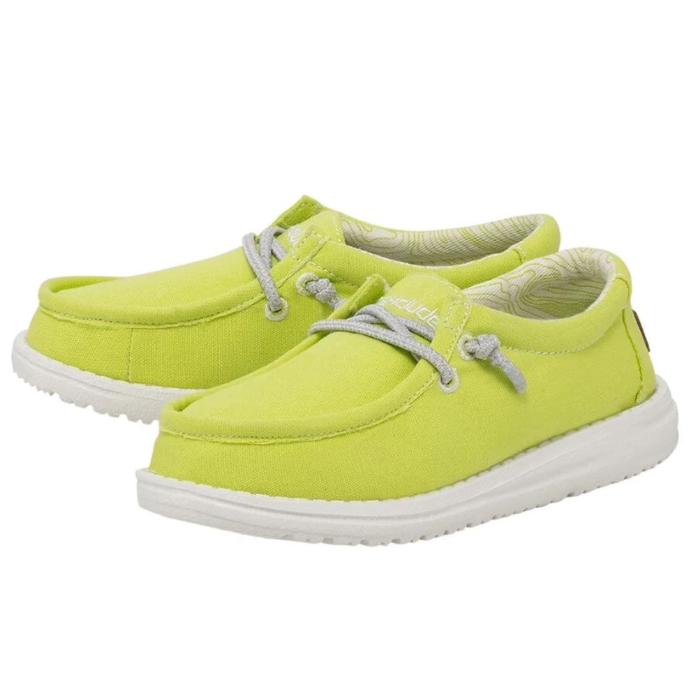 Hey dudes Youth Wally Fresh Lime